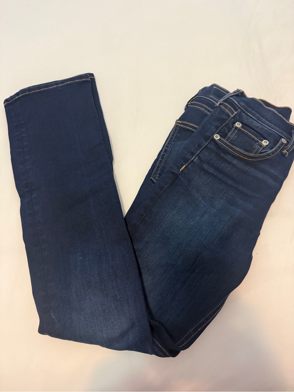 Rag and Bone Dark Blue Women's Slim Fit Jeans
